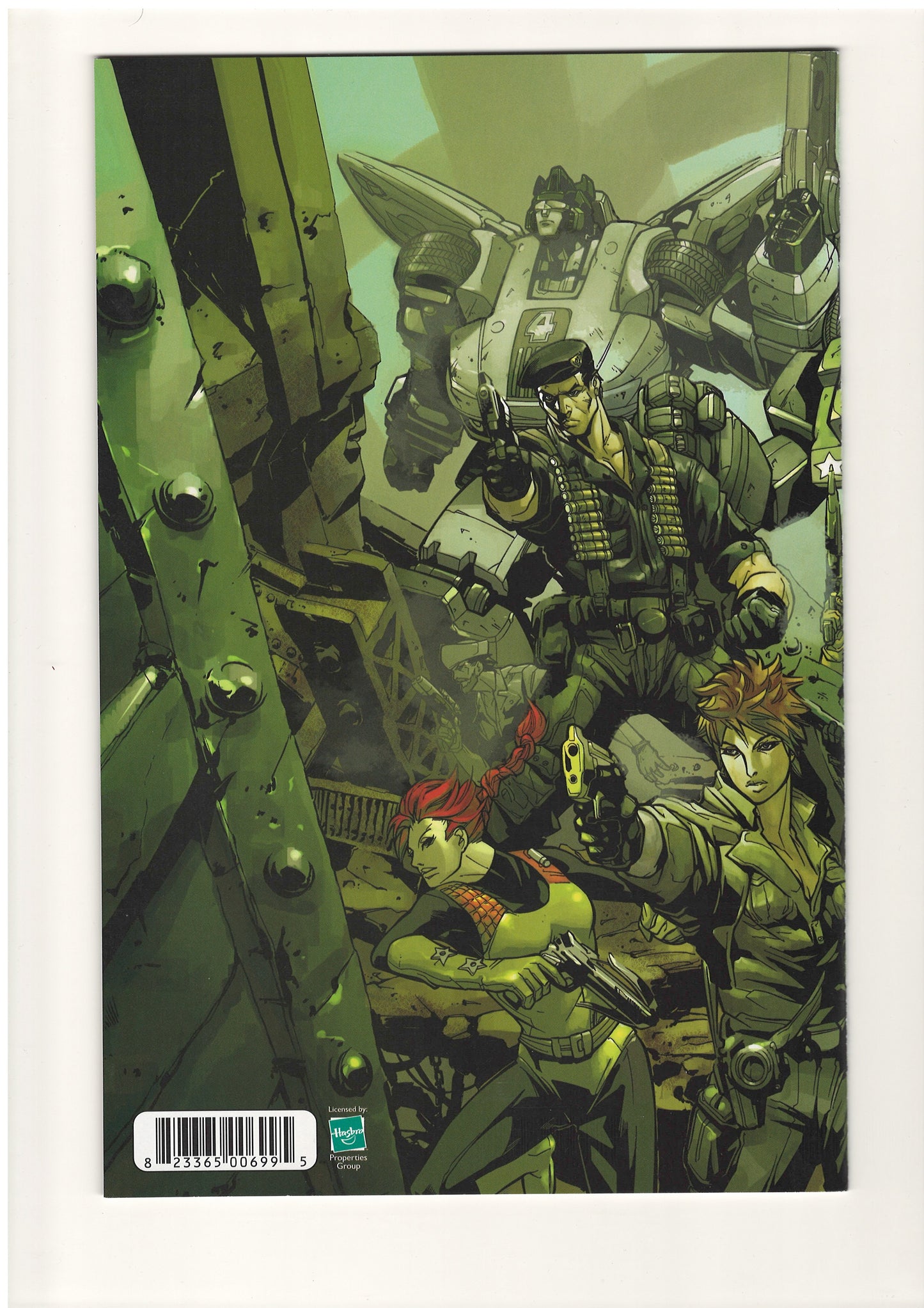 Transformers GI Joe Divided Front #1 (Oct, 2004) - Pat Lee Cover