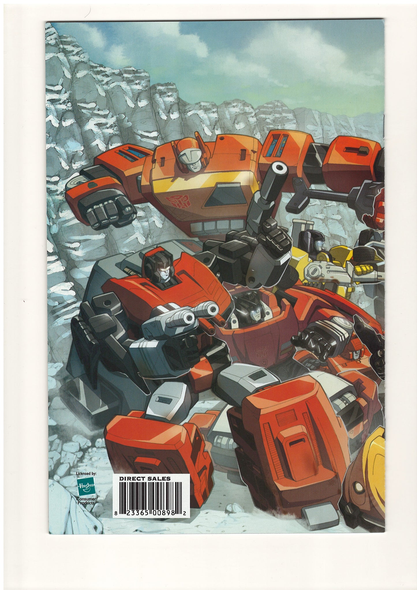 Transformers Generation 1 #1 (Apr, 2003) - Autobot Cover