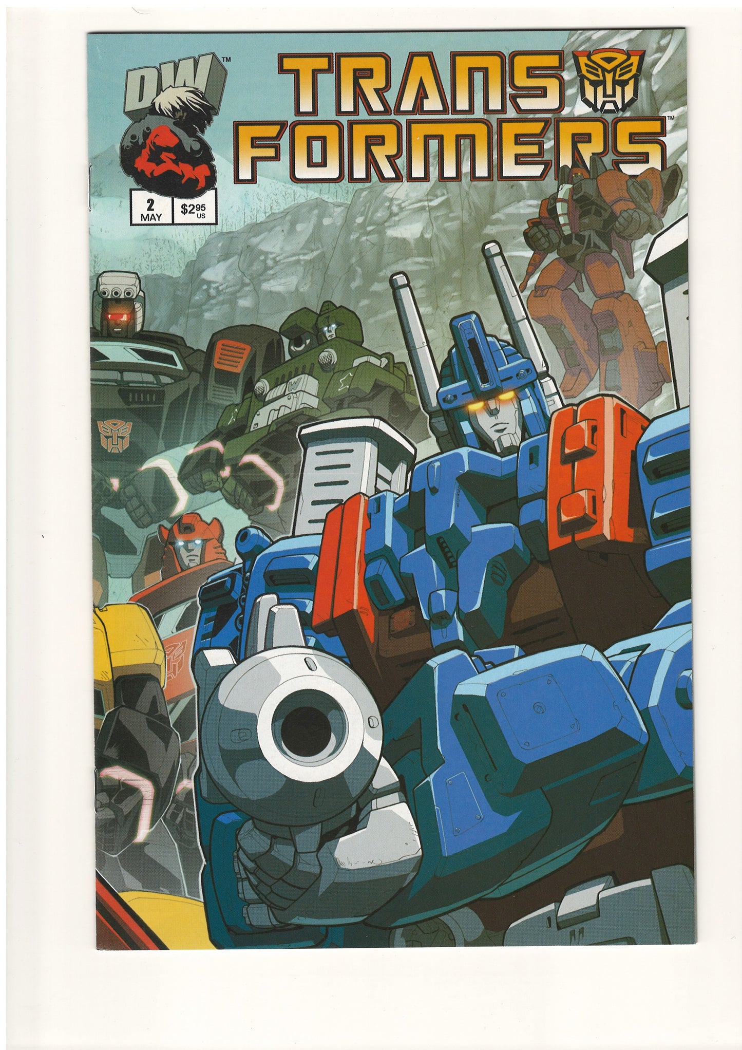 Transformers Generation 1 #2 (May, 2003) - Autobot Cover