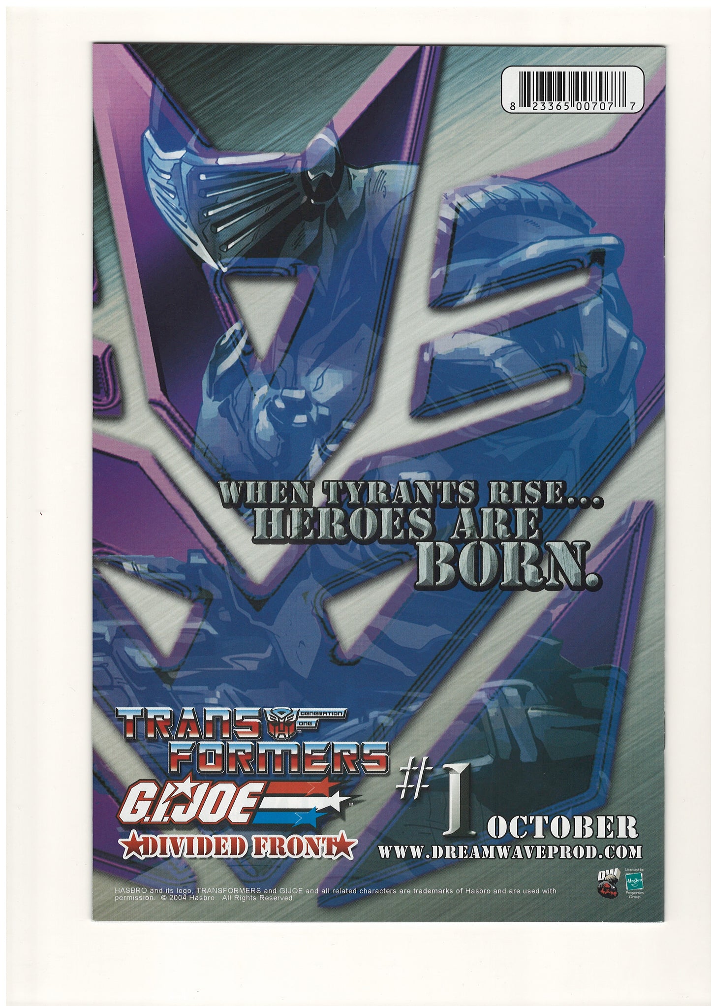 Transformers Generation 1 #8 (Sep, 2004)