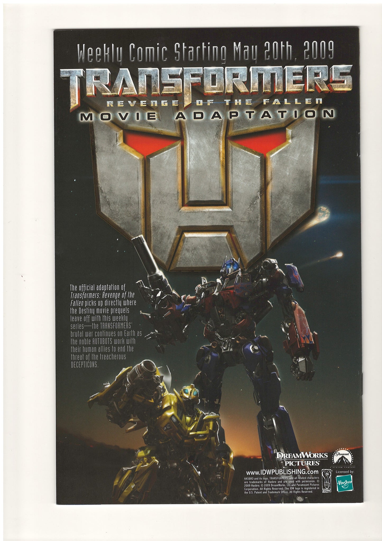 Transformers Spotlight Cliffjumper (Jun, 2009) - Don Figueroa Cover B