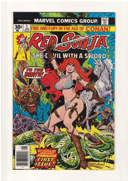 Red Sonja #1 (Jan, 1977)