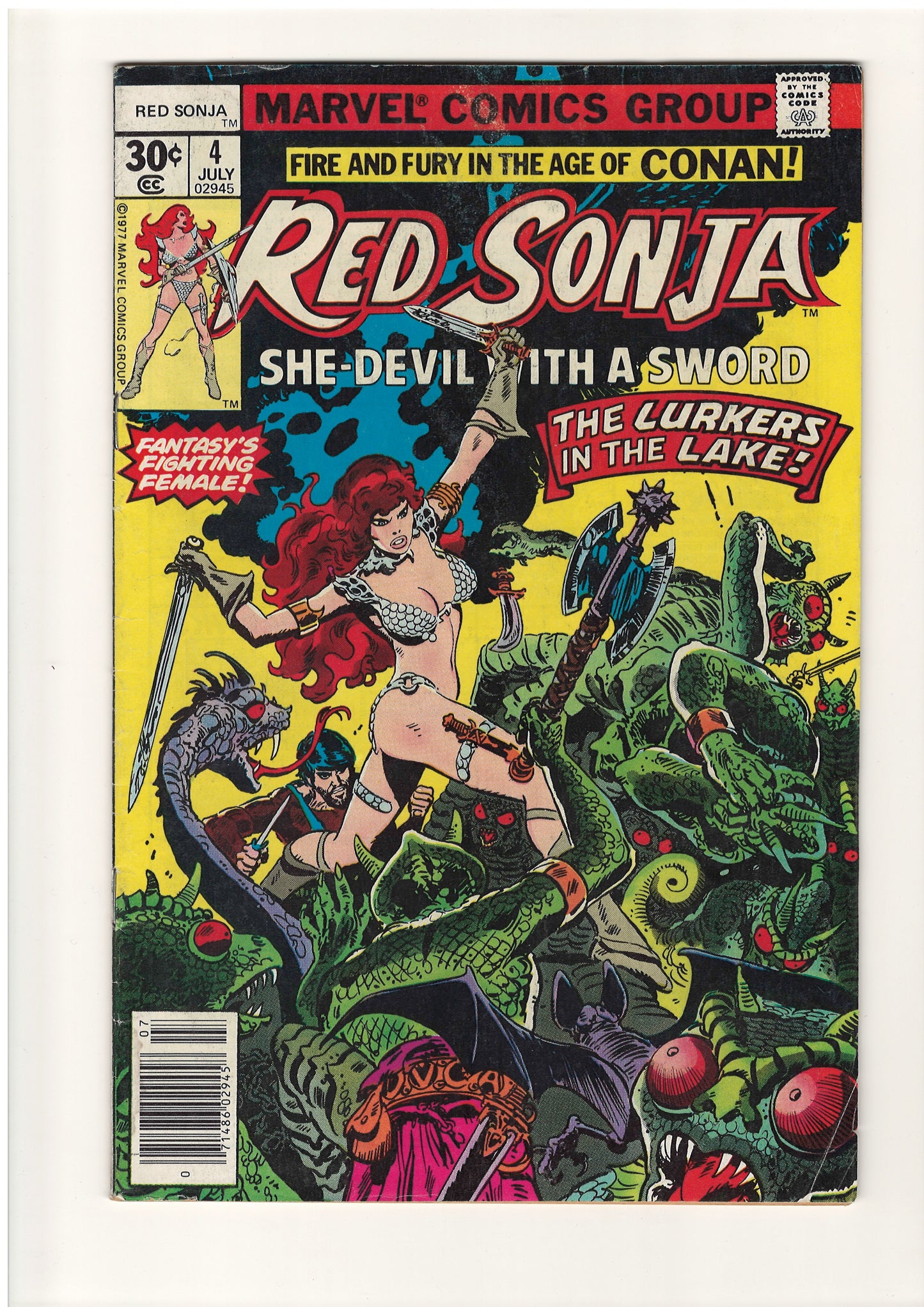 Red Sonja #4 (Jul, 1977)