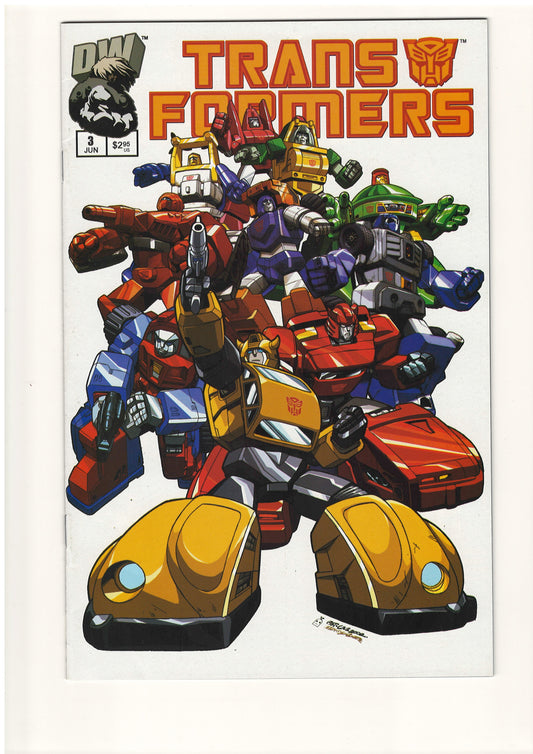 Transformers Generation 1 #3 (Jun, 2002) - Autobot Cover