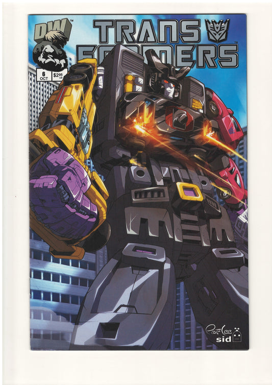 Transformers Generation 1 #6 (Oct, 2002) - Decepticon Cover