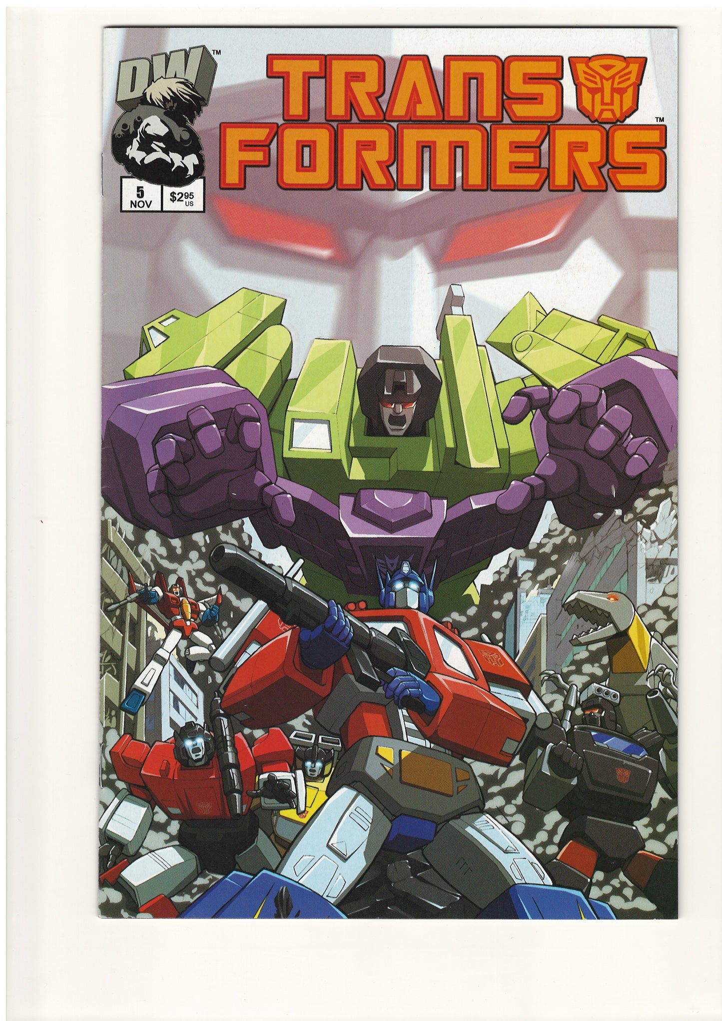 Transformers Generation 1 #5 (Nov, 2002) - Second Printing