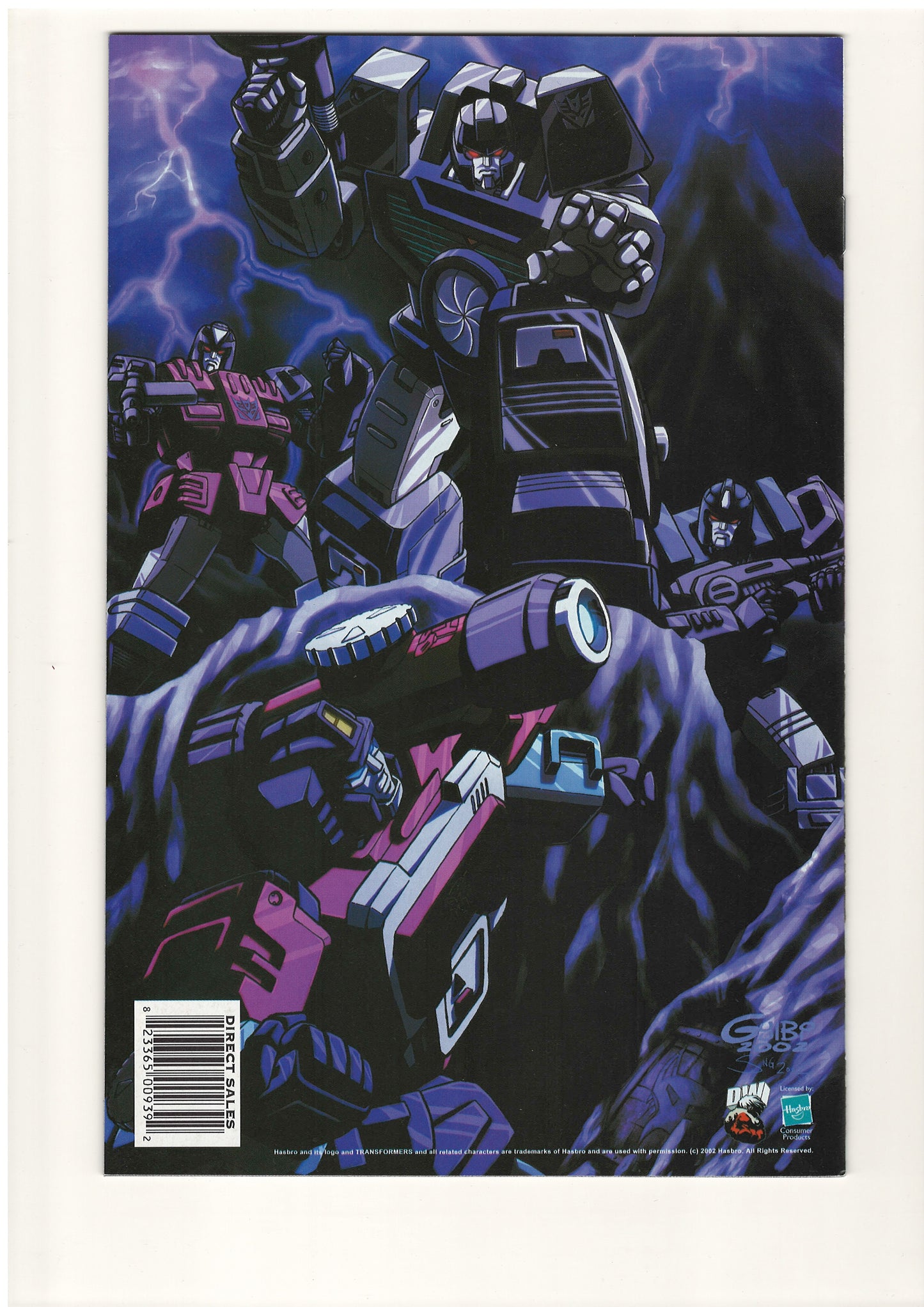 Transformers Generation 1 #5 (Nov, 2002) - Second Printing