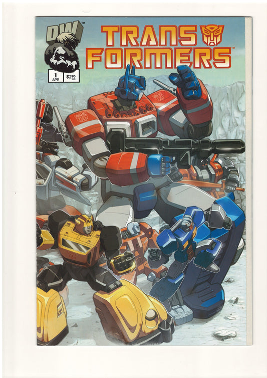 Transformers Generation 1 #1 (Apr, 2003) - Autobot Cover