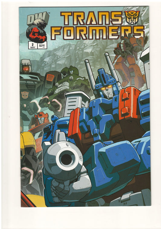 Transformers Generation 1 #2 (May, 2003) - Autobot Cover