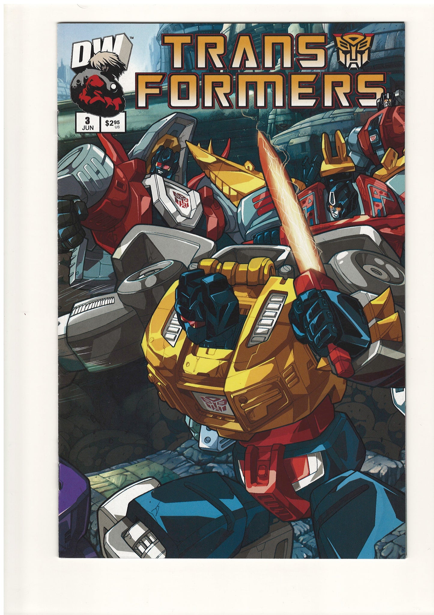 Transformers Generation 1 #3 (Jun, 2003) - Autobot Cover