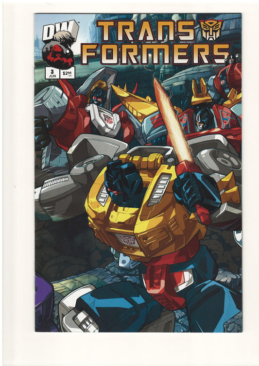 Transformers Generation 1 #3 (Jun, 2003) - Autobot Cover