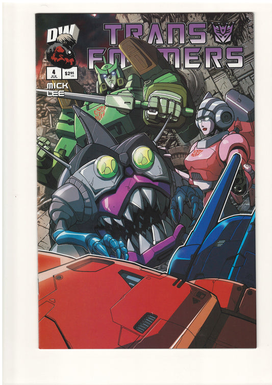Transformers Generation 1 #4 (Jul, 2003) - Decepticon Cover