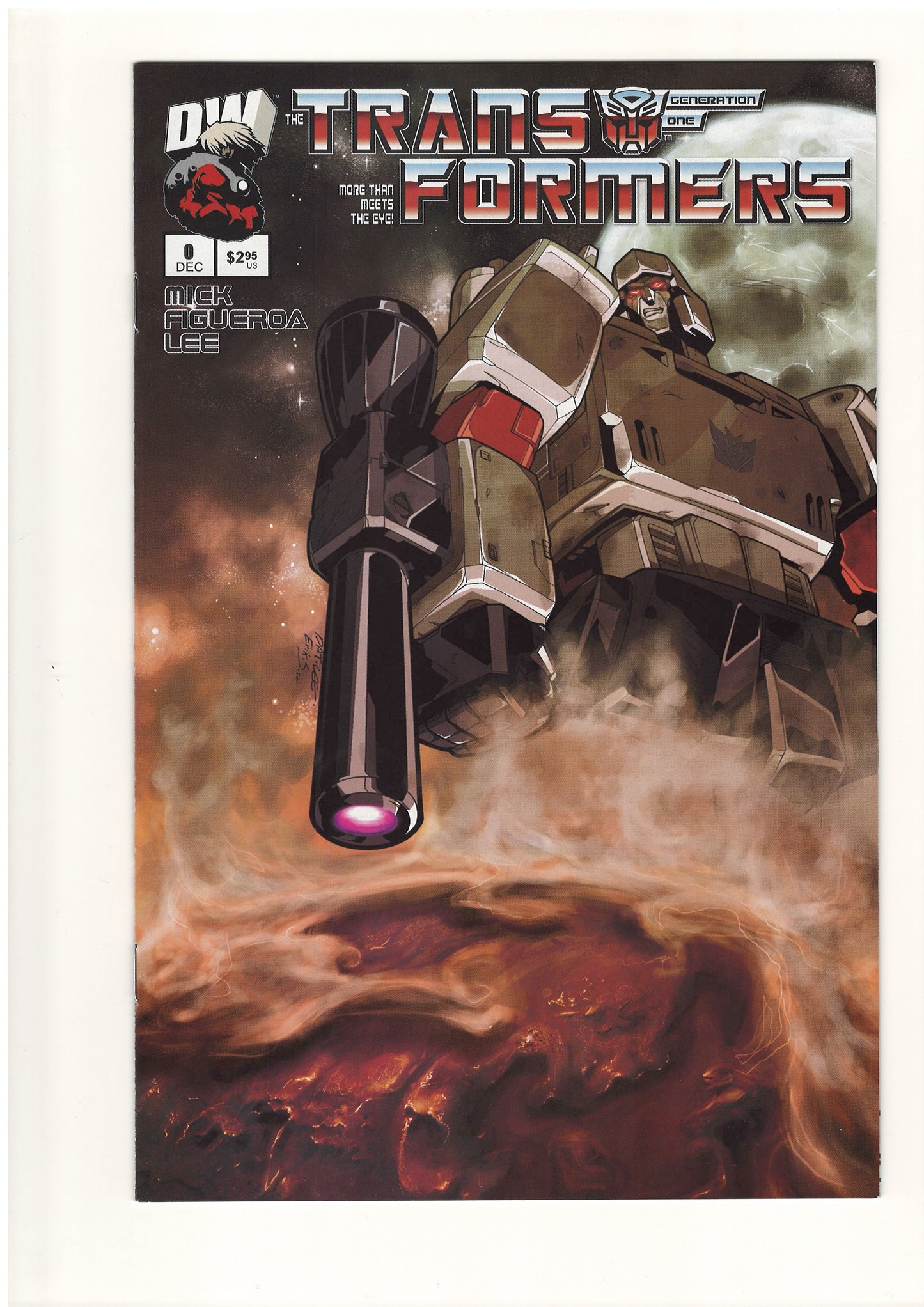 Transformers Generation 1 #0 (Dec, 2003) - Pat Lee Cover