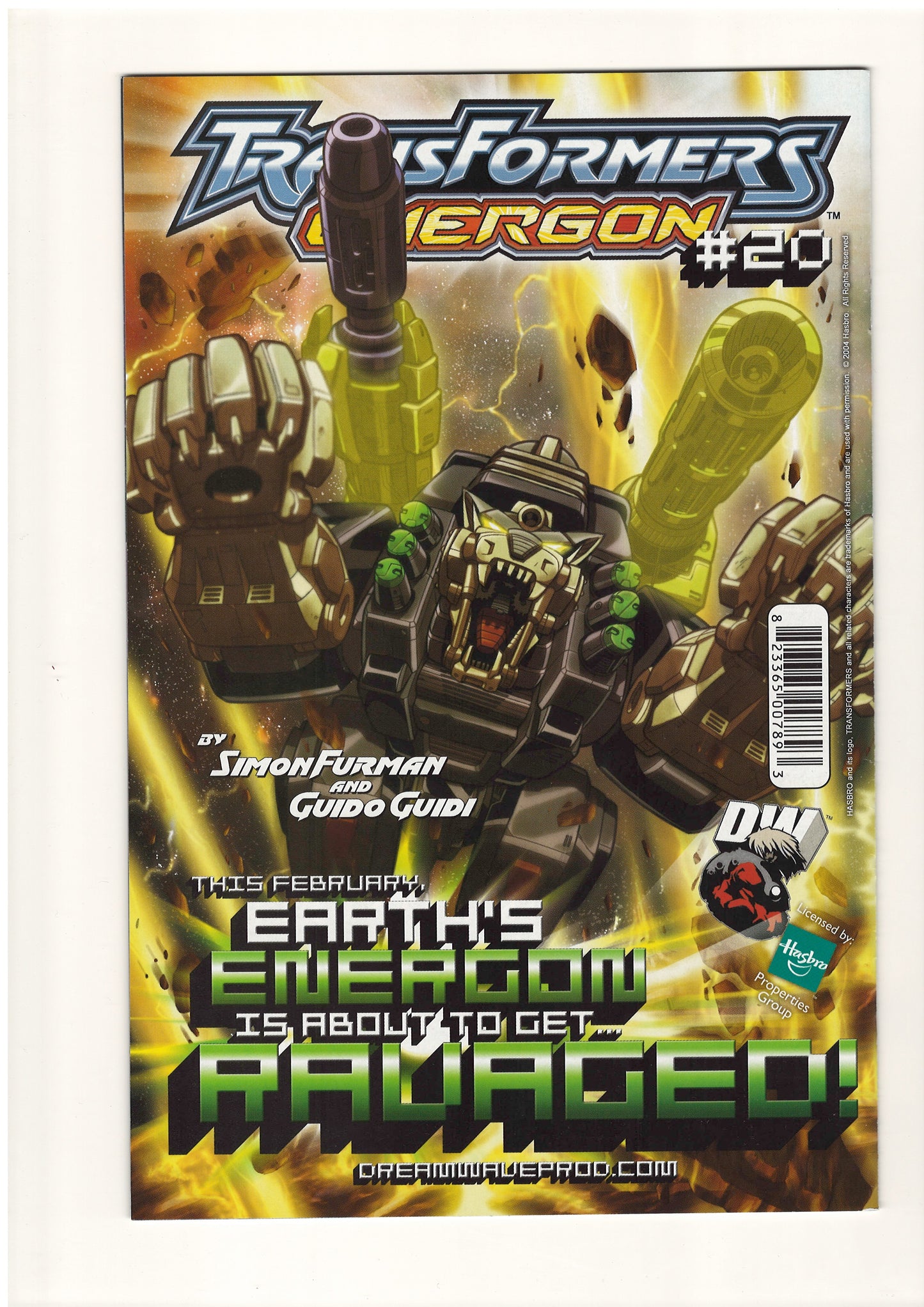 Transformers Generation 1 #1 (Jan, 2004) - Don Fegueroa Cover