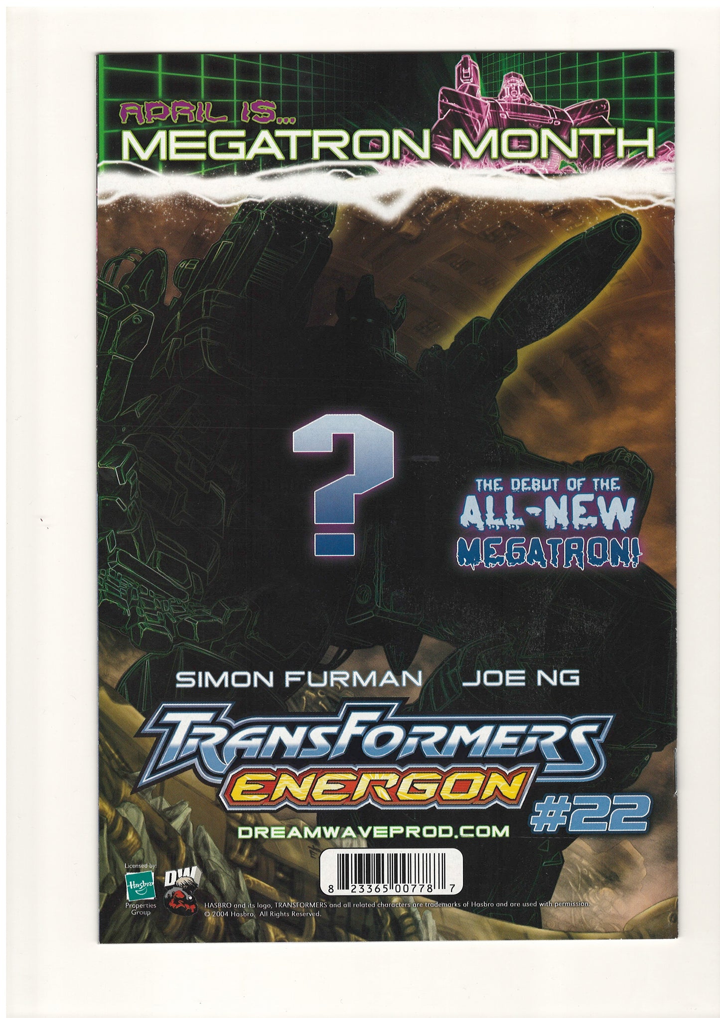 Transformers Generation 1 #3 (Mar, 2004)