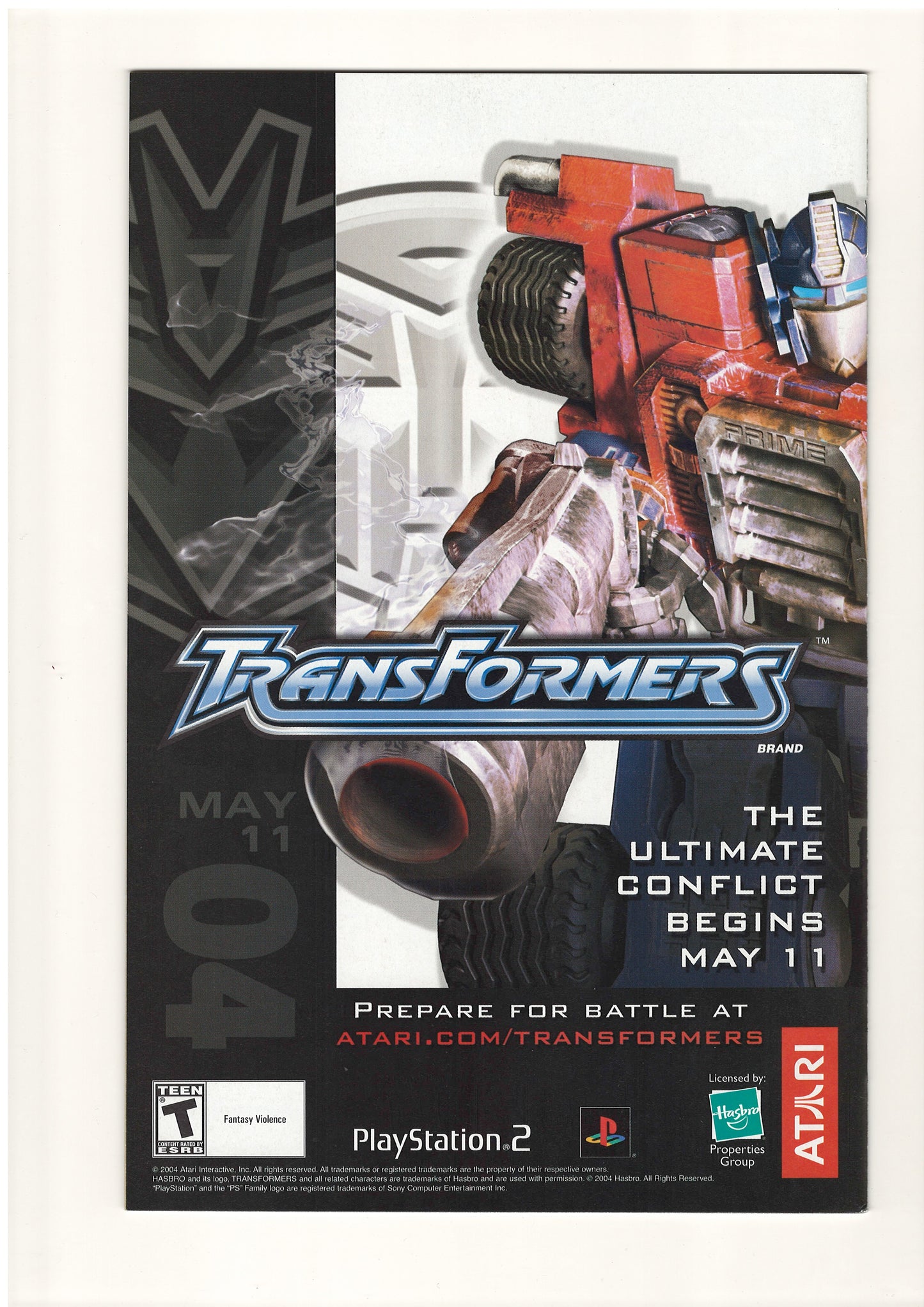 Transformers Generation 1 #4 (Apr, 2004) - Don Figueroa Cover