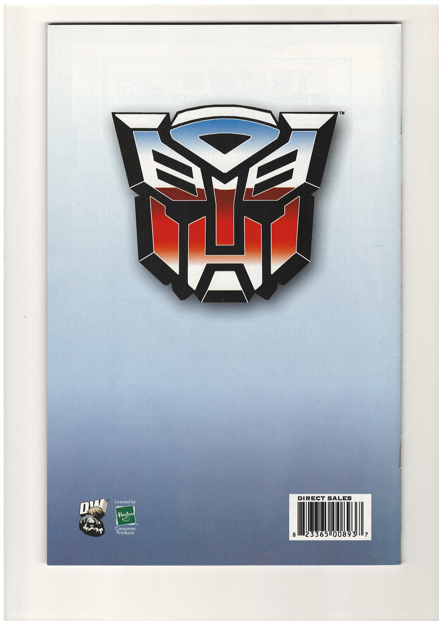 Transformers More than Meets the Eye #1 (Apr, 2003)