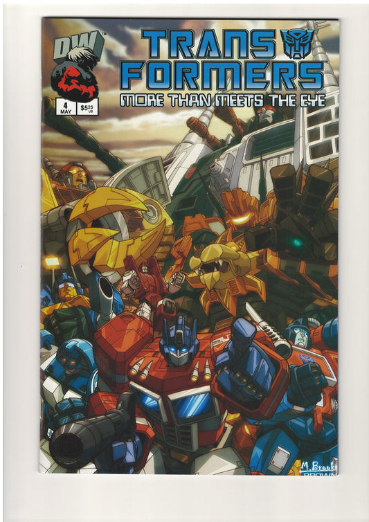 Transformers More than Meets the Eye #4 (May, 2003)
