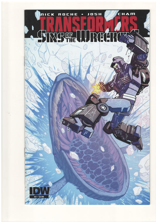 Transformers Sins of the Wreckers #2 (Dec, 2015) - Nick Roche Cover