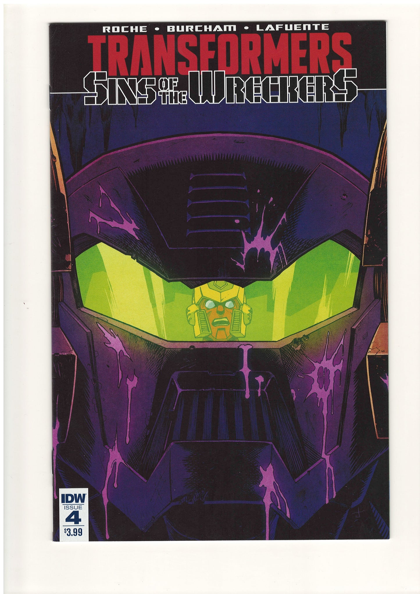 Transformers Sins of the Wreckers #4 (Apr, 2016) - Nick Roche Cover