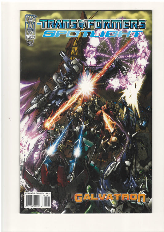Transformers Spotlight Galvatron (Jul, 2007) - Alex Milne Cover B