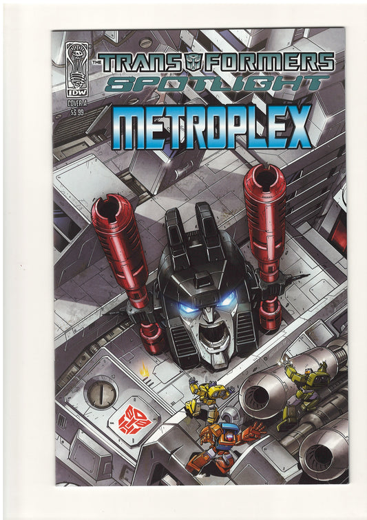 Transformers Spotlight Metroplex (Jul, 2009) - Marcelo Matere Cover A