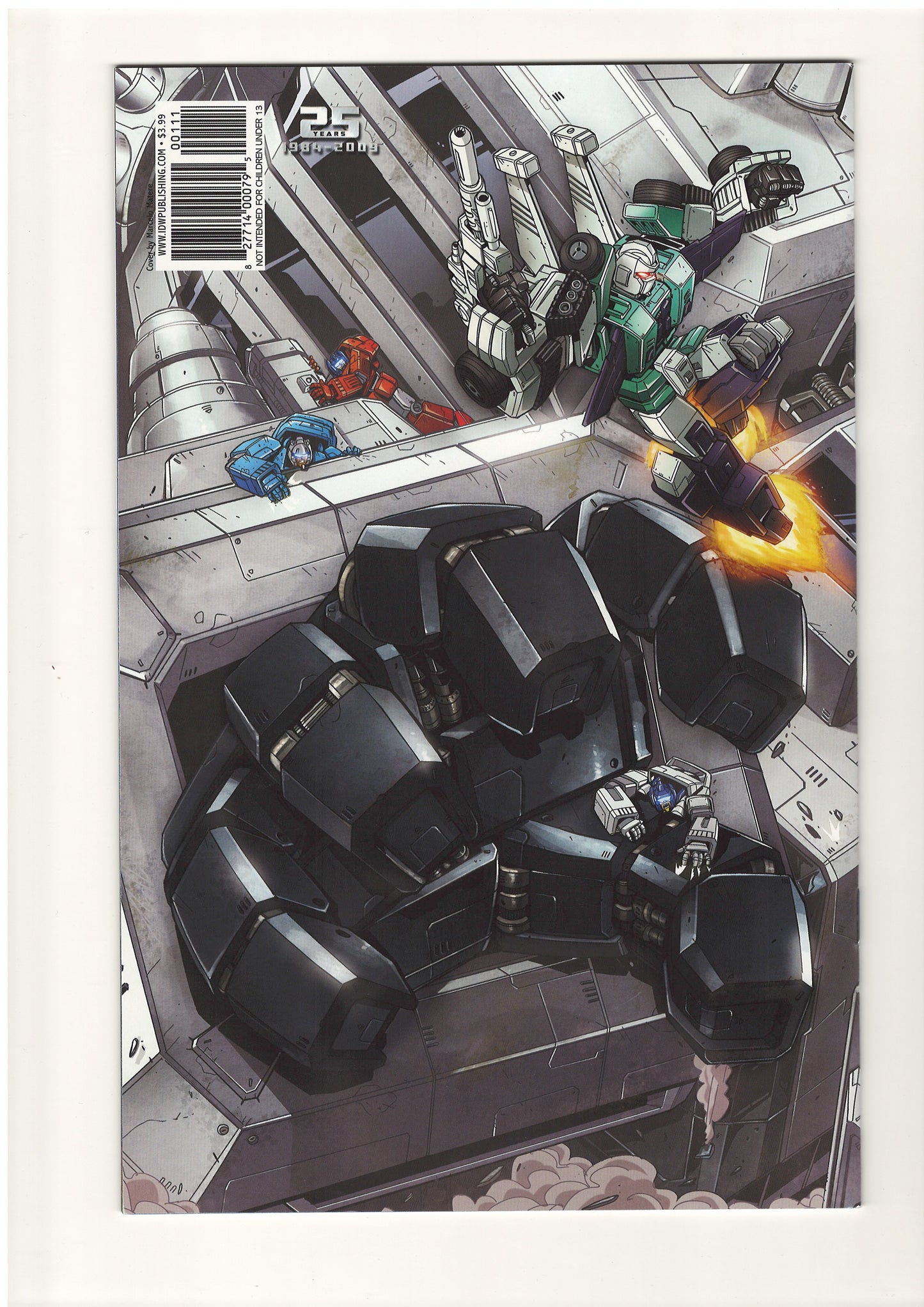Transformers Spotlight Metroplex (Jul, 2009) - Marcelo Matere Cover A